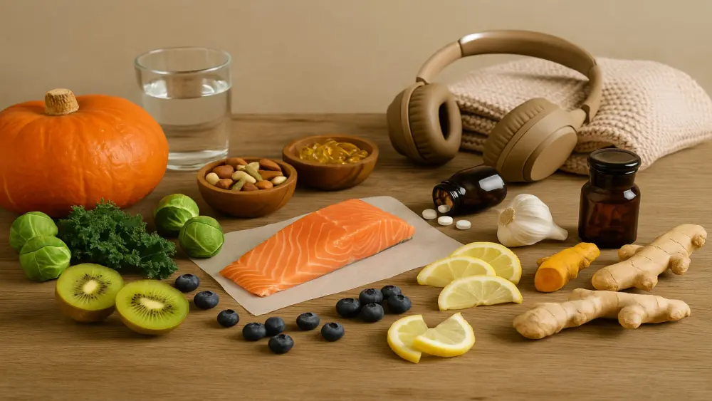 healthy food important for winter