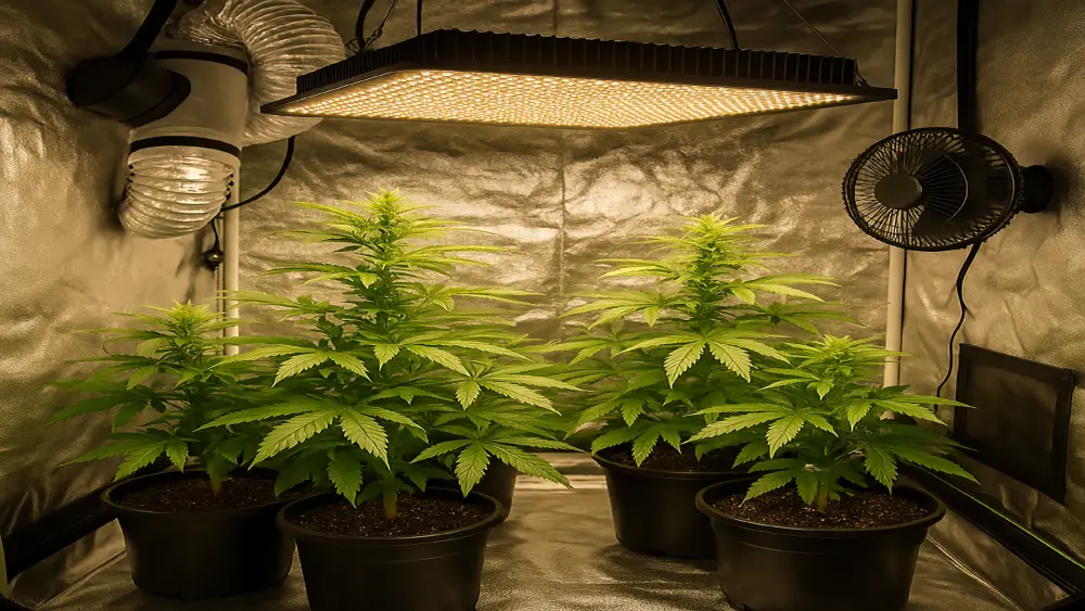 cannabis grow tent