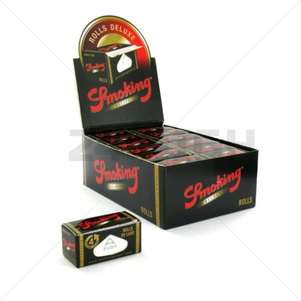 Smoking DeLuxe On Roll