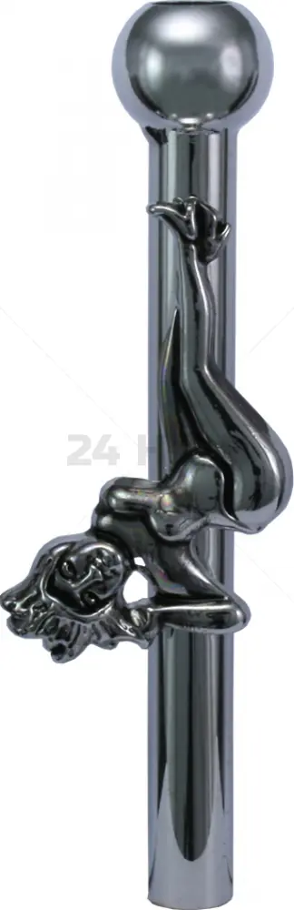 METAL SNIFF TUBE WITH POLE DANCER DESIGN