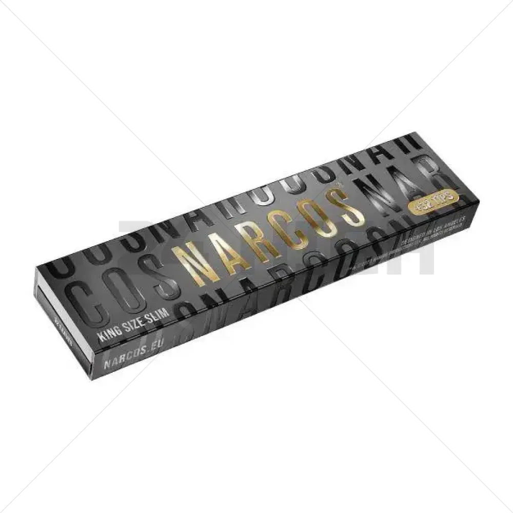 Narcos - Rolling Paper Ks Slim Brown Edition + Tips 