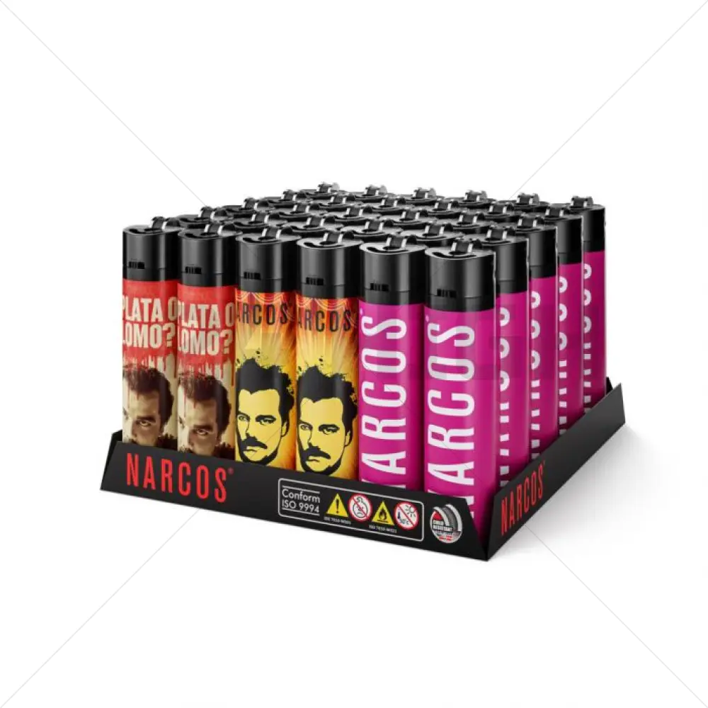 Narcos - Lighter 4984 - Display 30pcs