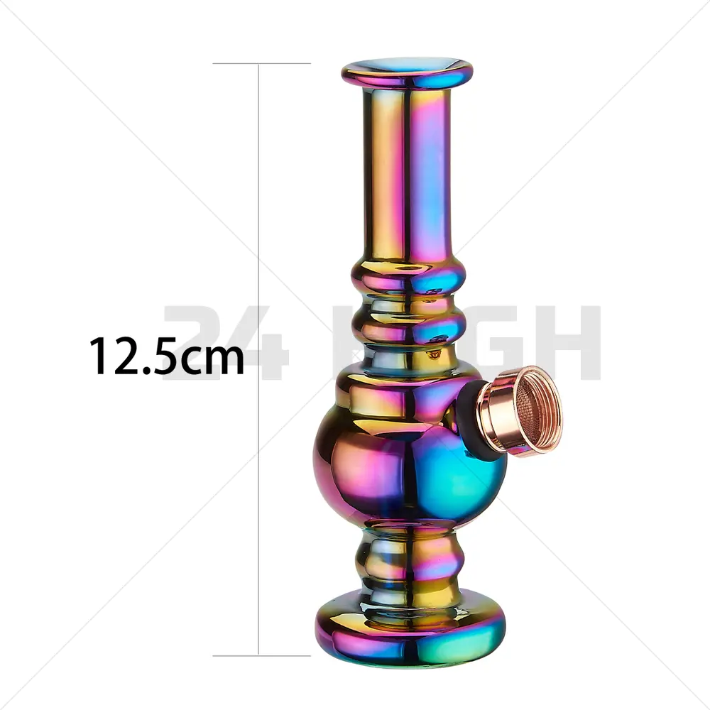 Champ High Mini Glass Rainbow Bong