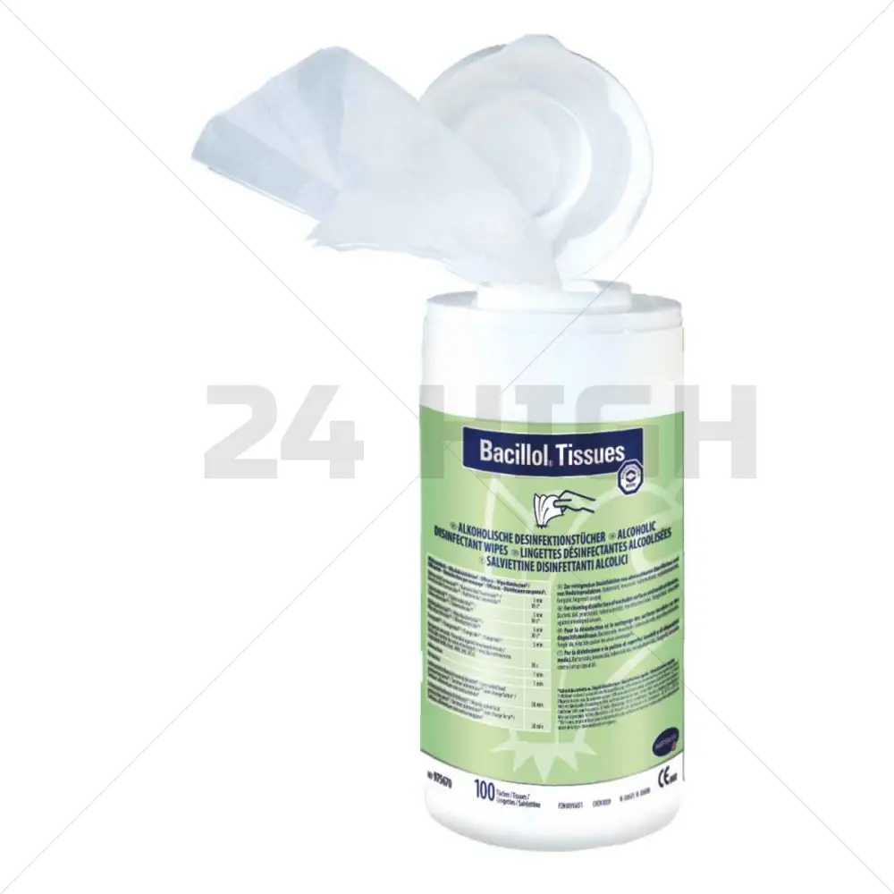 Hygienic Wipes with Alcohol - Bacillol