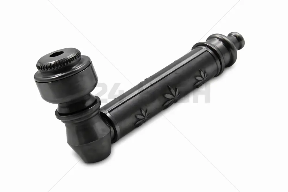 Silver Hand Pipe – Leaf