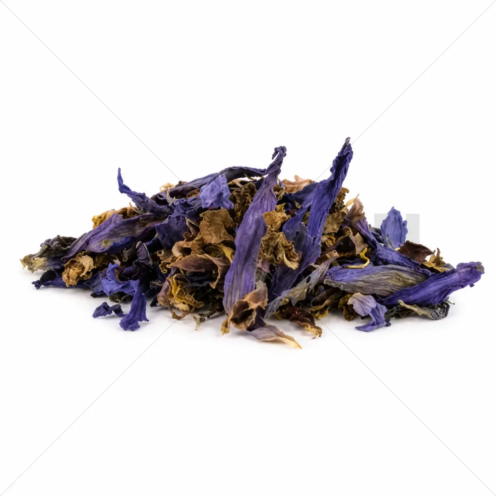 Blue Lotus (Nymphaea caerulea) Sliced – 25 grams