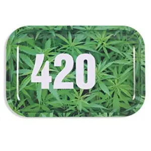 420 Metal Rolling Tray Large