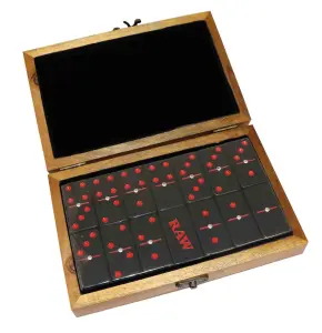 RAW Double Six Dominoes Set