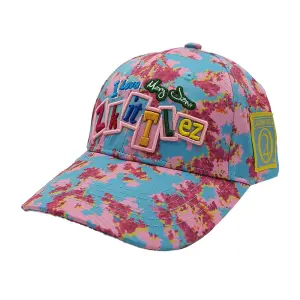 Lauren Rose - Zkittlez 420 Camo Allover Strapback Hat