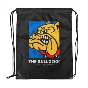 The Bulldog String Backpack Frame Logo