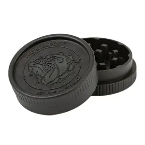The Bulldog Black Eco 2-Parts Grinder - 55mm 