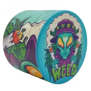 Grinder 4-Parts XL | Aluminium | Stay 420 Series | Alien Stoner