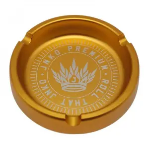 Aluminium Ashtray Round | Gold | JNKO Premium