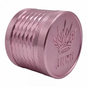 Grinder 4-Parts Majestic XL | Pink | Aluminium | 3D Logo