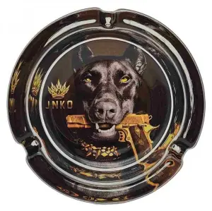 Ashtray Round Glass | Luxury Art Series | Mafia Dog