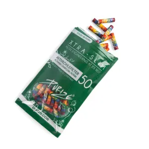 Purize XTRA Slim Filters Rainbow - 50 Pcs
