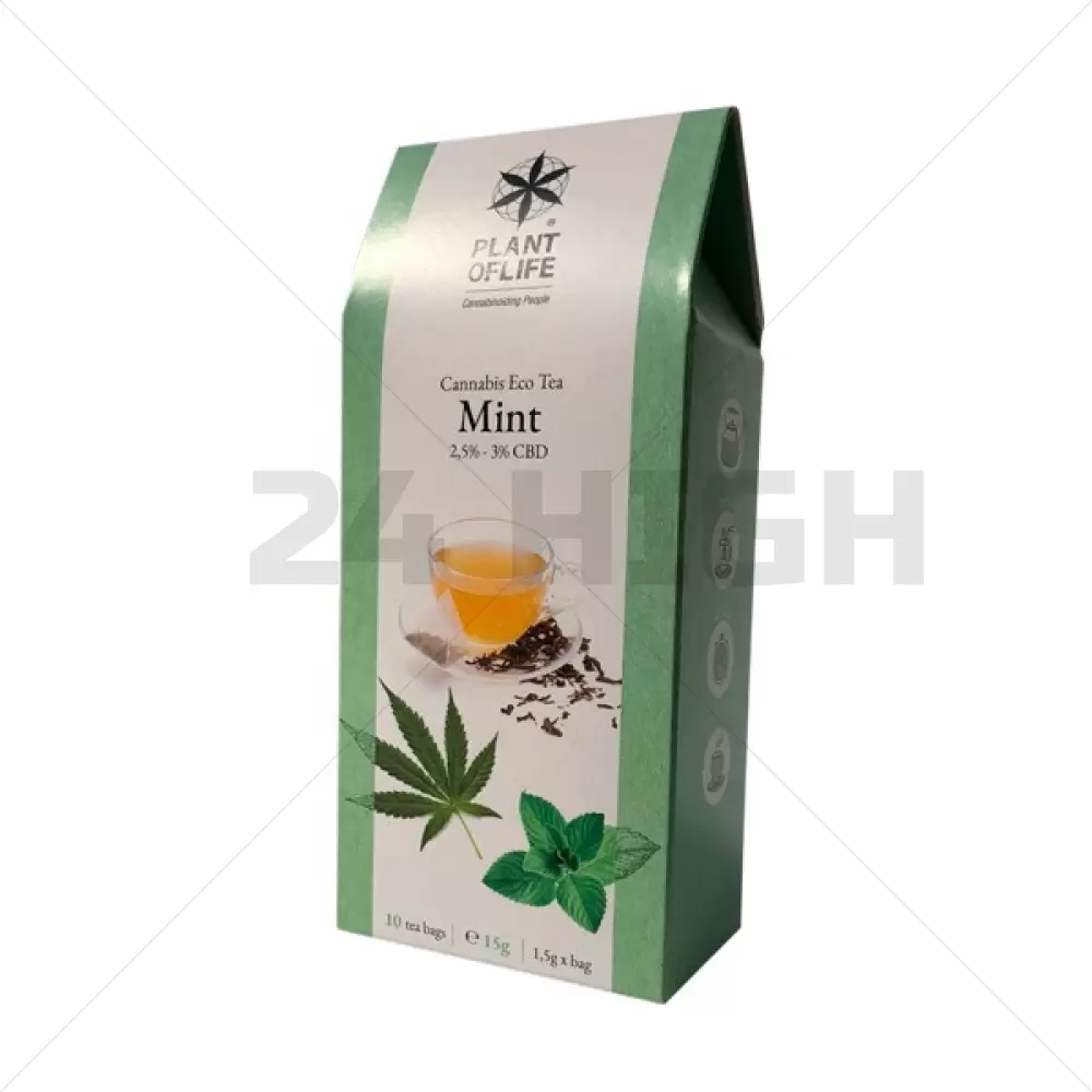 Plant of Life Infusion CBD Tea Mint - 24High