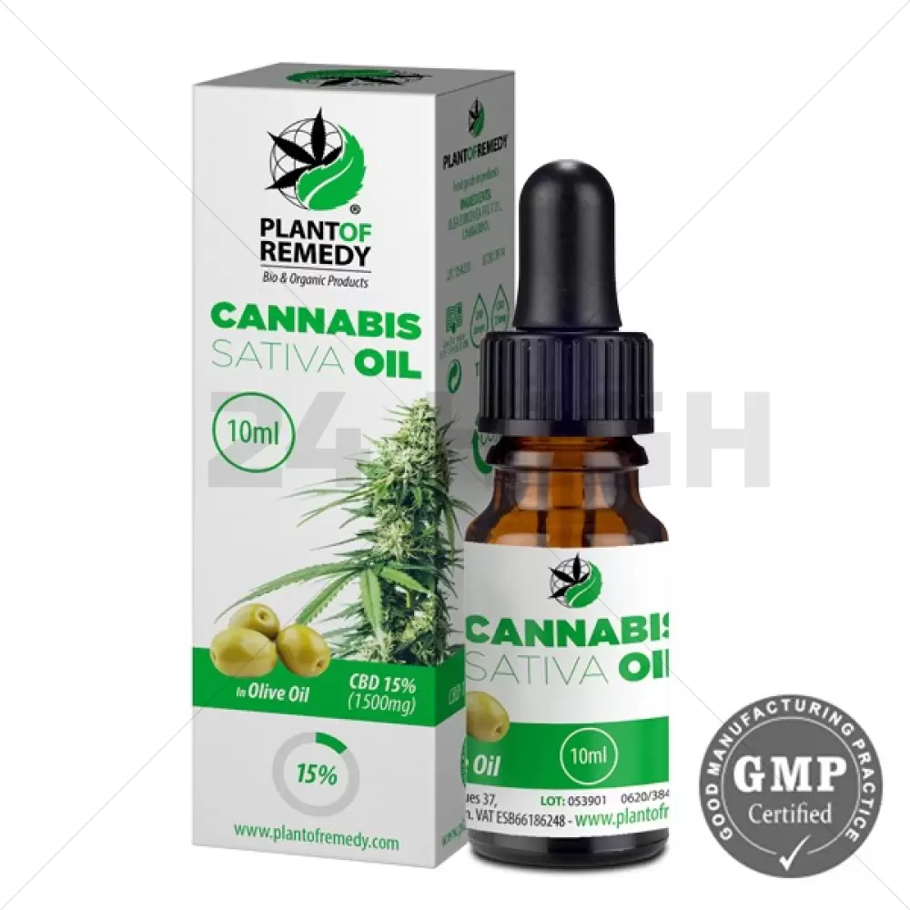 Plant of Remedy Cannabis Oil with Olive Oil - 15% CBD (1500mg)