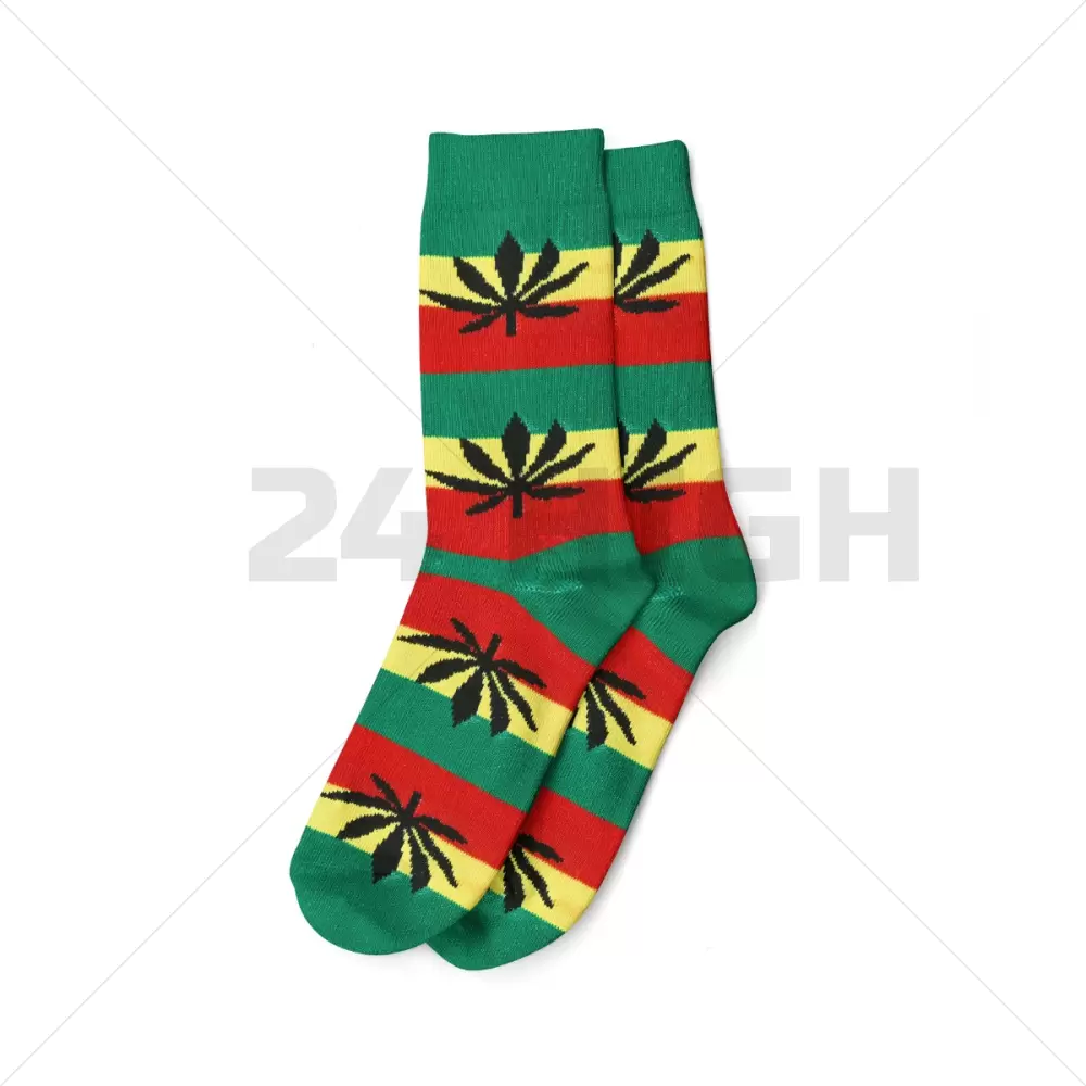 Long Socks Size (40-45) Rasta