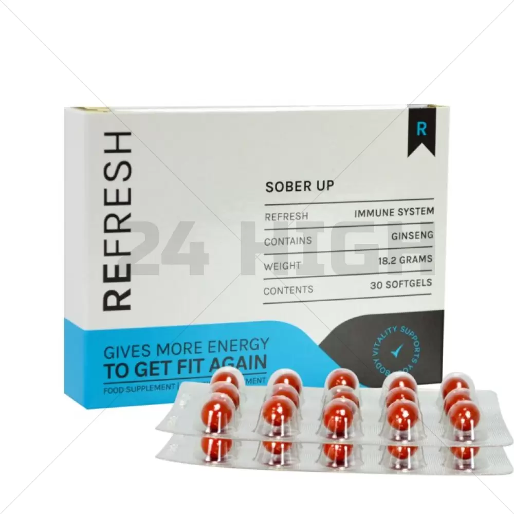 Refresh Sober Up - 30 pieces