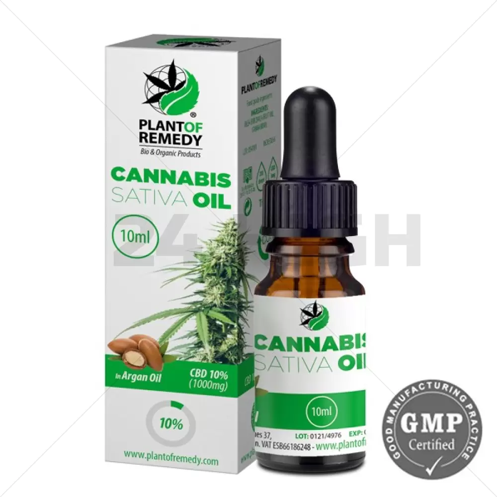 Plant of Remedy with Argan Oil - 10% CBD (1000mg) 