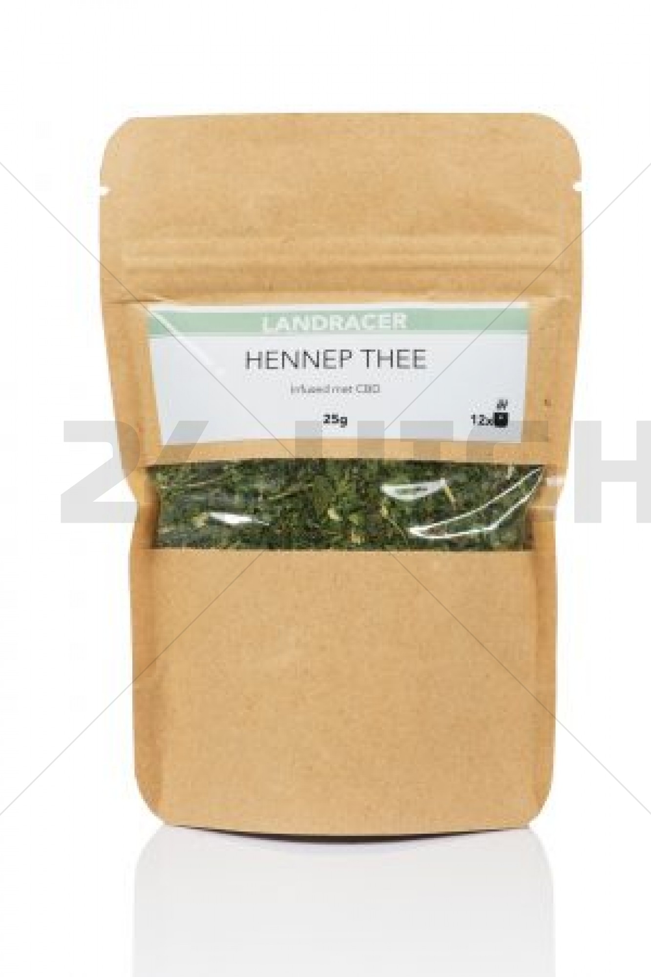 Landracer Hemp tea infused with Cannabidiol