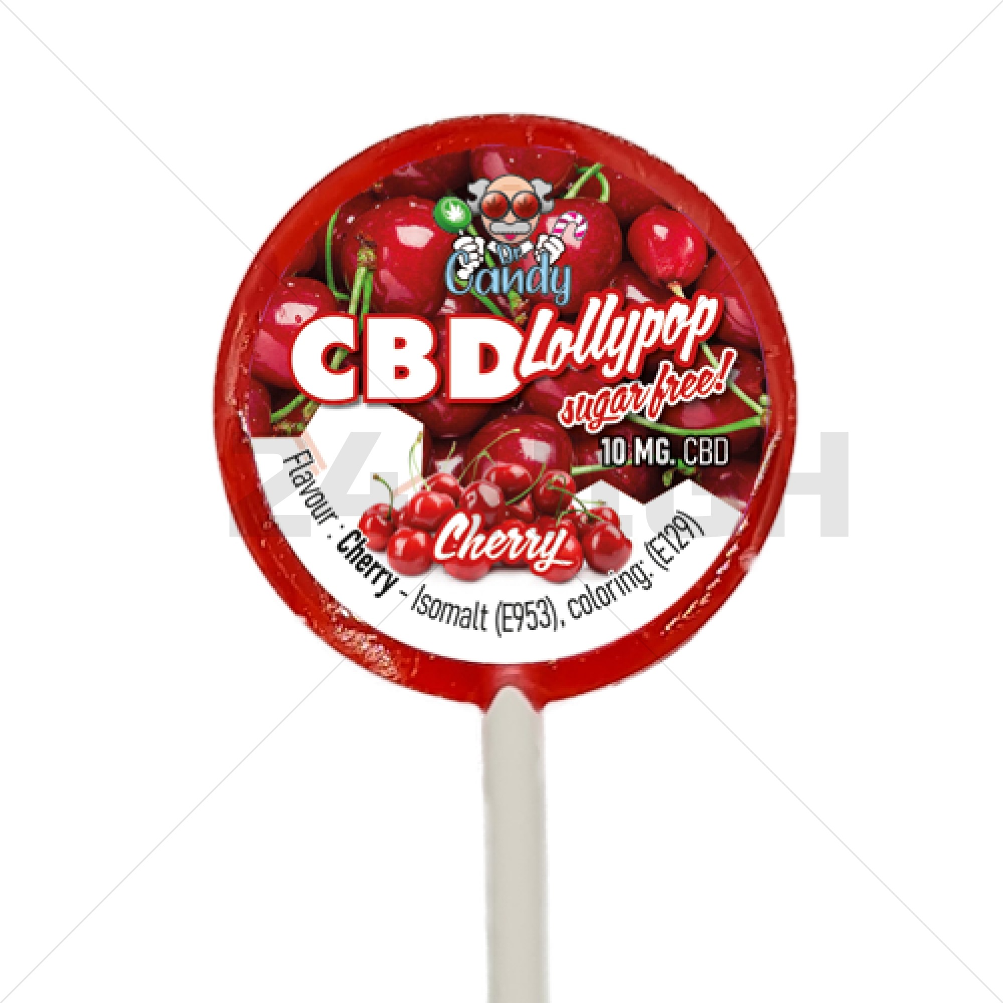 CBD Lollypop - Cherry