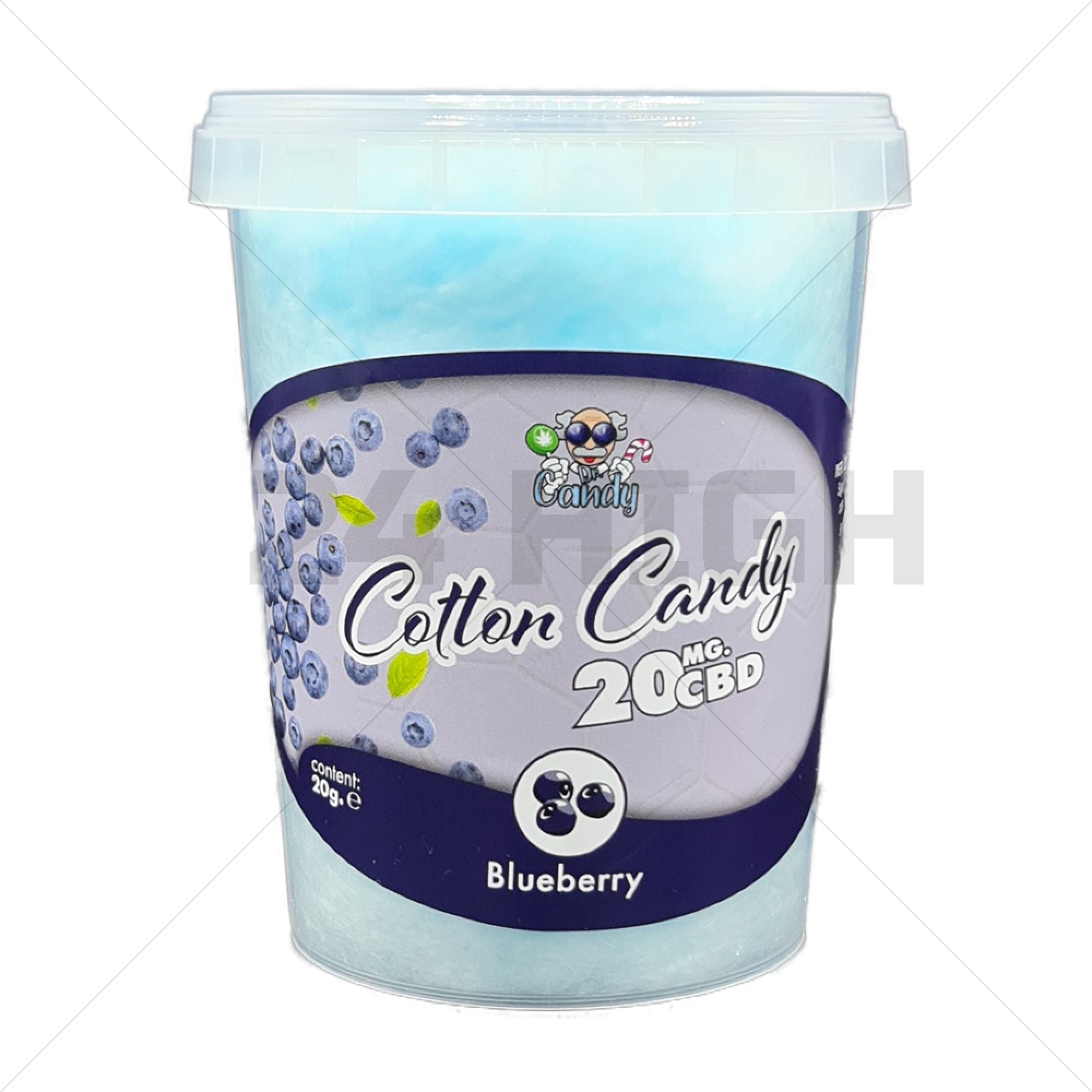 CBD Cotton Candy Blue Berries