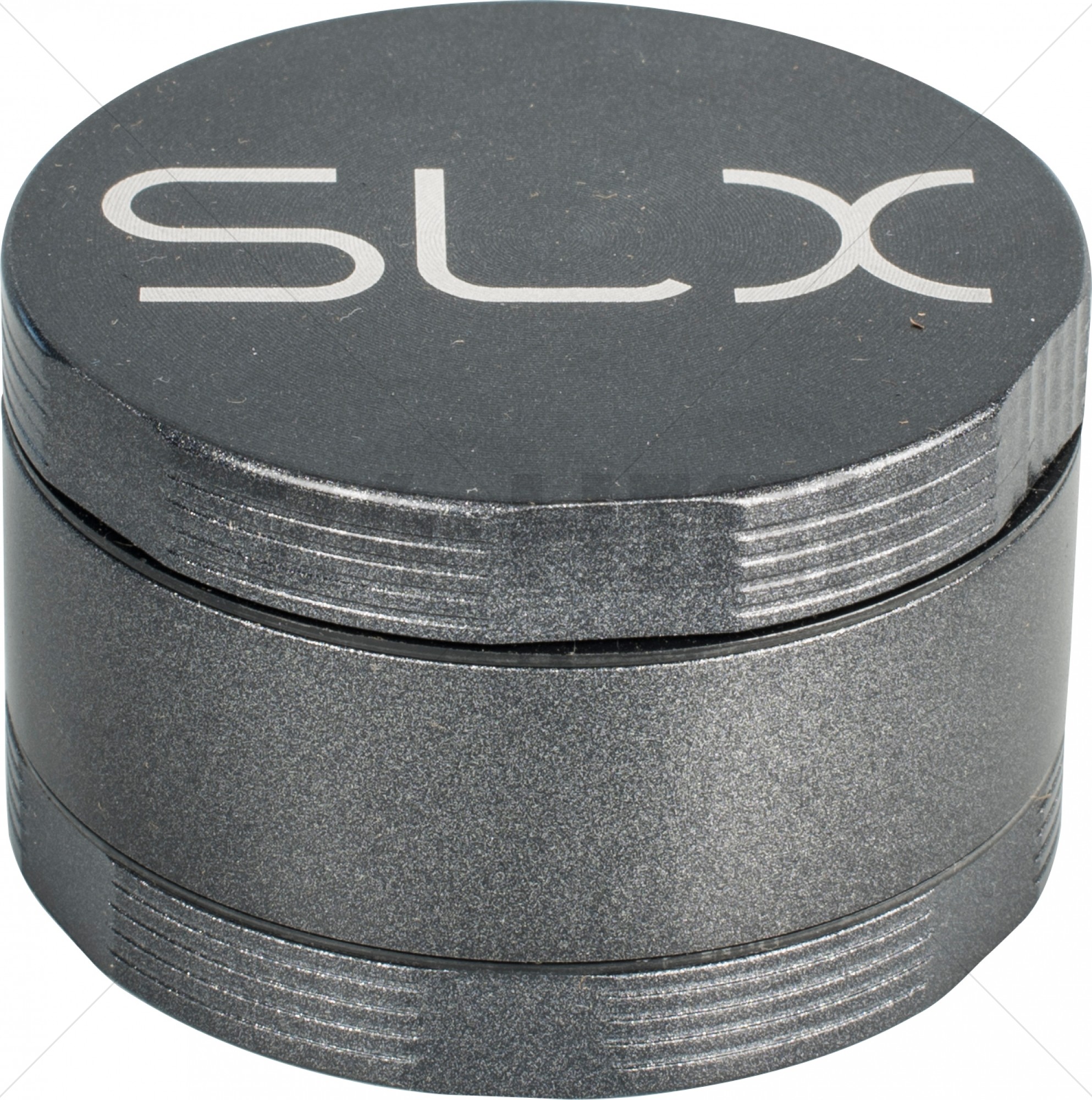 SLX Grinder Aluminium Non Sticky 62 mm - Charcoal