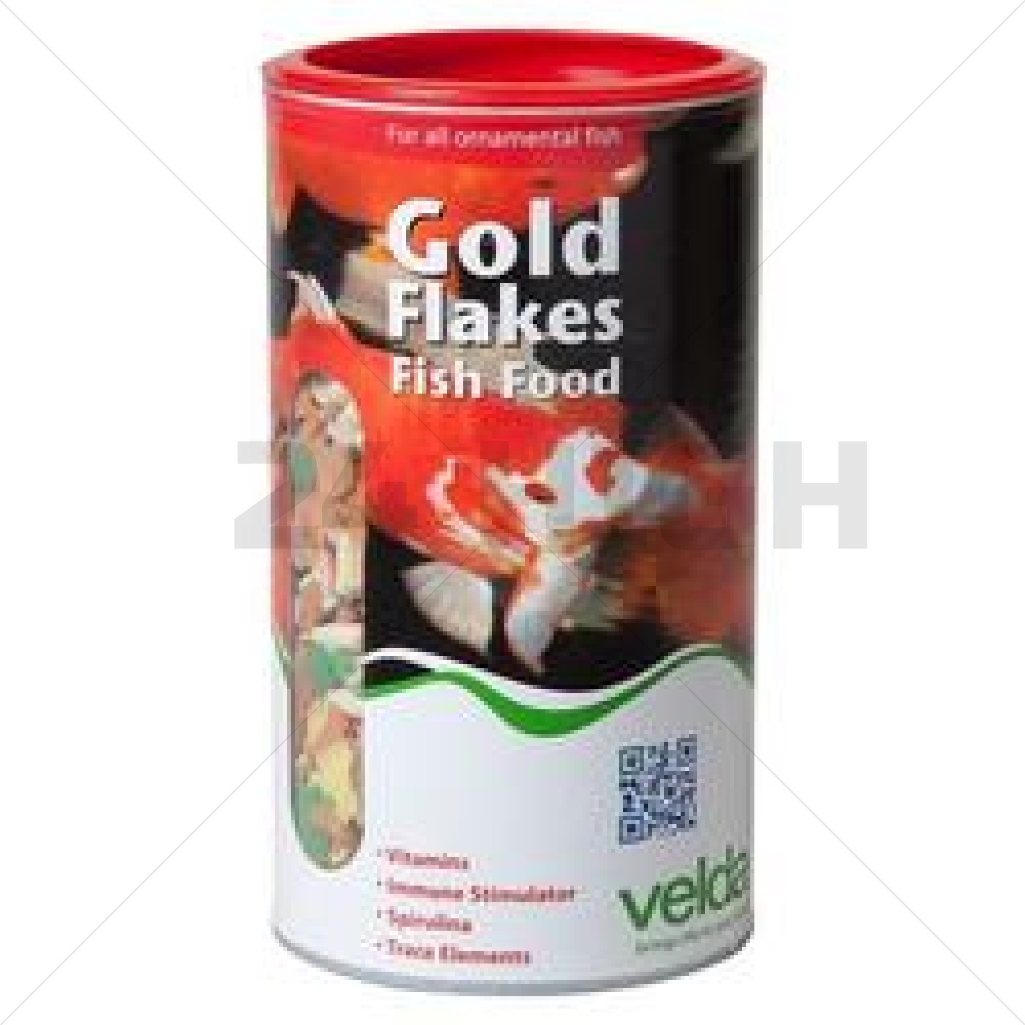 Stashcan  Gold Flakes Fish Food 